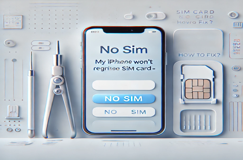 My iPhone Won't Recognise My SIM Card - How to Fix It?